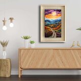 WALLXPERT Ahsakca - 048 Višenamenska Dekorativna Slika u Ram | Eponuda.com