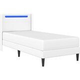  Okvir kreveta s madracem Bijela 80 x 200 cm Umjetna koža | shoptok.hr