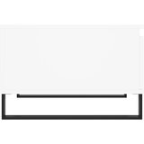  Stolić za kavu bijeli 55 x 55 x 36,5 cm od konstruiranog drva | Eponuda.com