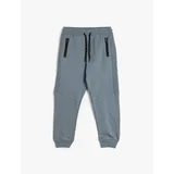 Koton Jogger Sweatpants Tied Waist Raised Cotton