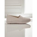 Resti Callista Women's Beige Moccasins Made of Breathable Fabric Spring Summer | Shoptok.si