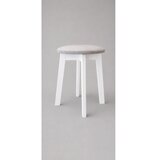  Tabure KUBE prečnik 36 cm bela/krem | Eponuda.com
