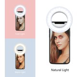 Venisymlis Črno-Bela Lučka Za Selfije Za Mobilni Telefon, Obročna Lučka, 40 Led Luči, 3 Stopnje Svetlosti, (22068324) | Shoptok.si