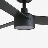 Faro 34296WT1S-LED prigušiva ventilator RUDDER S 18W/230V CCT, prečnik 106 cm, braon/crna WT + daljinski upravljač | Eponuda.com