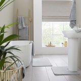 Catherine Lansfield Svetlo siva frotirna bombažna brisača 70x120 cm Anti-Bacterial – | Shoptok.si