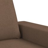  Trosjed s tabureom smeđi 180 cm od tkanine | shoptok.hr