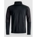 Fleece Cord Pulover s kapuco black raven 90201