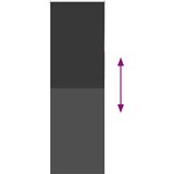 Rolo zavjesa Blackout Black 75x210 cm Širina tkanine 70,7 cm | shoptok.hr