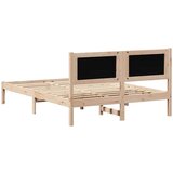  Konstrukcija postelje Svetlo siva 150 x 200 cm blago, (5000084299) | Shoptok.si
