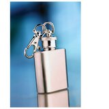  PLJOSKA METALNA 30ML PRIVJESAK ZA KLJUČEVE ANDA AP807908 SREBRNA | Shoptok.si
