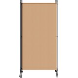  4-panelni pregradni zid Bež 346 x 180 cm Tkanina | Eponuda.com