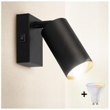  Brilagi -LED prigušiva zidno spot svetlo SELE 1xGU10/6W/230V crna/zlatna | Eponuda.com