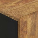 vidaXL Visoka komoda s ladicom 60x33x100 cm od drva manga i željeza | shoptok.hr