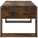  Stolić za kavu Dimljeni hrast 110 x 50 x 41 cm Konstruirano drvo | shoptok.hr