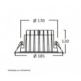 Bb Link led ugradna svetiljka 514001-6 30W | ePonuda.com