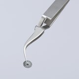 Knipex precizna špicasta ukrštena pinceta za automatsko držanje 115mm - pod 45° (92 91 03)