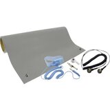 Quadrios ESD set stolnih podloga siva (D x Š) 600 mm x 900 mm | Eponuda.ba