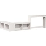 vidaXL Okvir kreveta bez madraca bijeli 90 x 200 cm masivna borovina | shoptok.hr