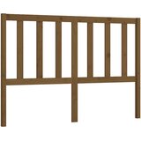  Uzglavlje za krevet boja meda 146 x 4 x 100 cm masivna borovina | Eponuda.com