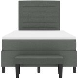  s opruga kutije Tamno siva 120 x 190 cm tkanina | shoptok.hr