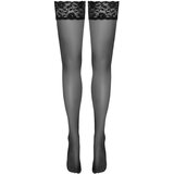 Cottelli samostoječe nogavice z čipkastim robom (črne) - 4 | Shoptok.si