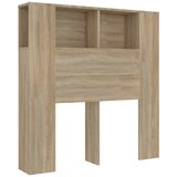 Maison Chic vzglavna omarica - nočna omarica - posteljna omarica sonoma hrast 100x18,5x104,5 cm, (21705593) Cene