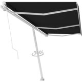  Samostojeća tenda na ručno uvlačenje 600 x 300 cm antracit | shoptok.hr