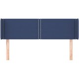 Uzglavlje s ušima plavo 147x16x78/88 cm od tkanine | shoptok.hr