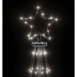  Stožasto božićno drvce hladno bijelo 310 LED žarulja 100x300 cm | shoptok.hr