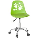 MID.YOU Mladinski Vrtljivi Stol Fancy I, Zelena | Shoptok.si