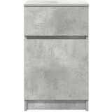 vidaXL Nočna omarica betonsko siva 39x35x65 cm inženirski les | Shoptok.si