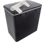 Orion Črn plastičen koš za smeti 13 l – | Shoptok.si