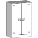  Komoda antracitna 67x39x107 cm jeklo | Shoptok.si