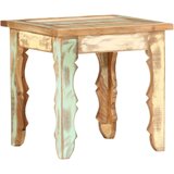  Stolić za kavu 40 x 40 x 40 cm od masivnog obnovljenog drva | shoptok.hr