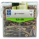 Lux Tools Vijak za drvo 5,0x80 mm PZ2 300/1 Cijene