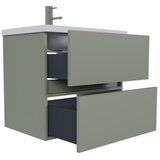 OMEGA PANELI Kupaonski ormarić Soft gap 65 cm, mat zeleni | shoptok.hr