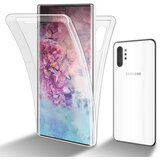 Cadorabo Ohišje, združljiv s Samsungom v prozorni - 360 -° zaščitni pokrov celotnega telesa - zaščita pred sprednjim in hrbtom, vsestransko zaščito z zaščitnikom zaslona, (20571415) | Shoptok.si