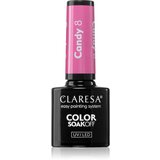 Claresa SoakOff UV/LED Color Candy gel lak za nokte nijansa 8 5 g | shoptok.hr