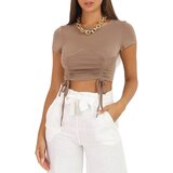 La Modeuse Topi & Bluze 23699_P59233 Bež Cene