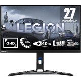 Lenovo 27" Legion Y27qf-30 Gaming IPS WLED QHD (2560x1440), 178/178, 0,5/1/2/3/4/5 ms, 1000:1, 240/250Hz, 400 cd/m², 99% sRGB, 95% DCI-P3, 2xHDMI 2.1, 1xDP, Speakers 3Wx2, 4xUSB 3.2 hub, VESA, Tilt-Swivel-Pivot-Height, Raven Black (DP ca 67A7GAC3EU | ePonuda.com