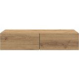 vidaXL zidna polica s ladicama umjetnički hrast 80x33x17 cm - hrast artisan 80 x 33 x 17 cm 1 | shoptok.hr