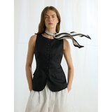 Reserved Laneni prsluk - crno | shoptok.hr