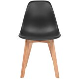Maison Chic Jedilni stoli - Vzorci stoli 2 kosa črna plastika A236, (22031833) Cene