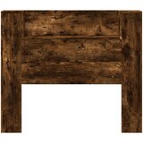  Uzglavlje S LED lampica Dimljeni hrast 120 x 16,5 x 103,5 cm | shoptok.hr