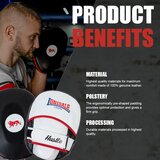 Lonsdale Leather hook & jab pads (1 pair) | Shoptok.si