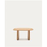 Kave Home Pomoćni stol od punog hrasta 70x71 cm Pirita – | shoptok.hr