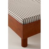 Jotex Kremno bela/temno rjava napenjalna rjuha iz organskega bombaža 90x200 cm Sima – | Shoptok.si