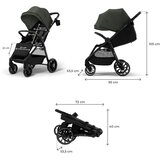 Kinderkraft Sportska kolica Grande 2, Green | shoptok.hr
