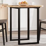 vidaXL Okrugla stolna ploča Ø 80 x 2 cm od masivnog bagremovog drva | shoptok.hr