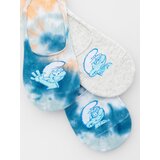 Reserved - Komplet od 3 para stopalica The Smurfs - bljedoplavo | shoptok.hr